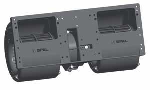 Вентилятор SPAL 006-B50-22 радиальный 24В