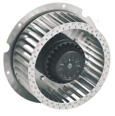Мотор-колесо MES RE355F-4D-AC0 с вперед загнутыми лопатками для прямоугольных вентиляторов